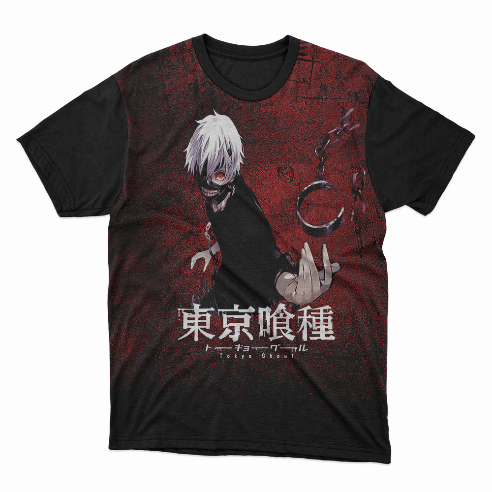 Camiseta anime Tokyo Ghoul + Máscara