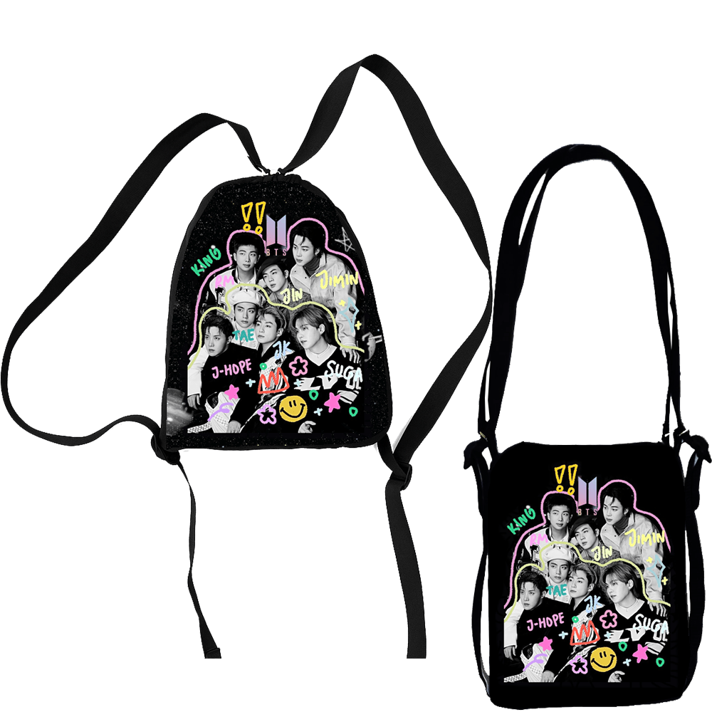 Mochila 3 em 1 BTS