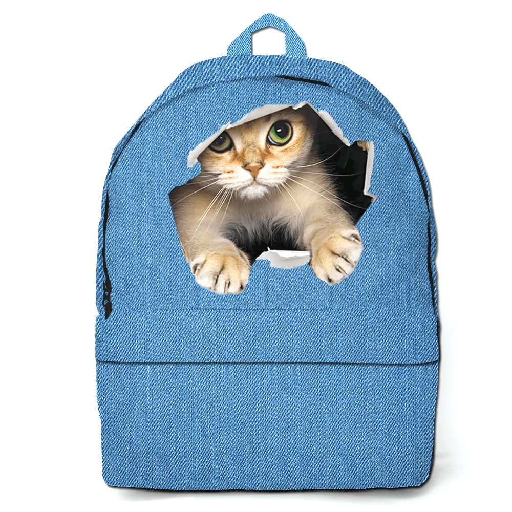 Mochila Com Orelhas Gatinho