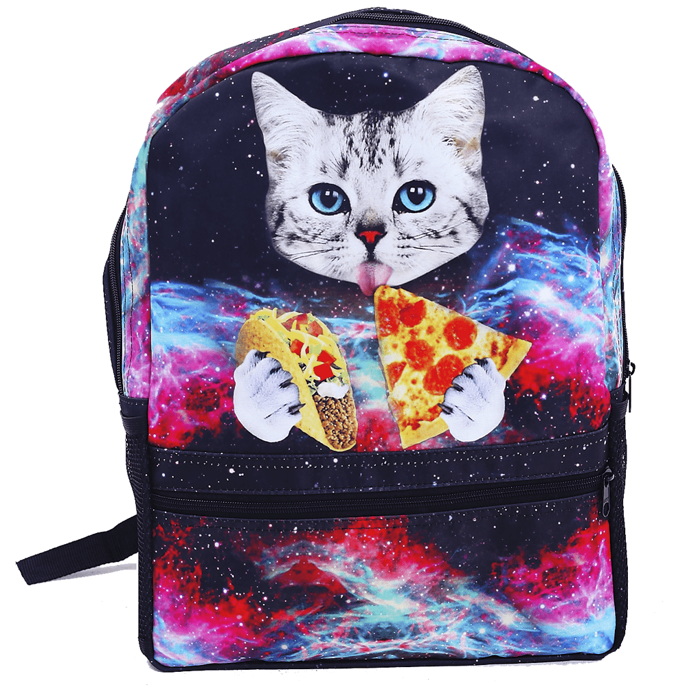 Mochila Com Orelhas Gatinho