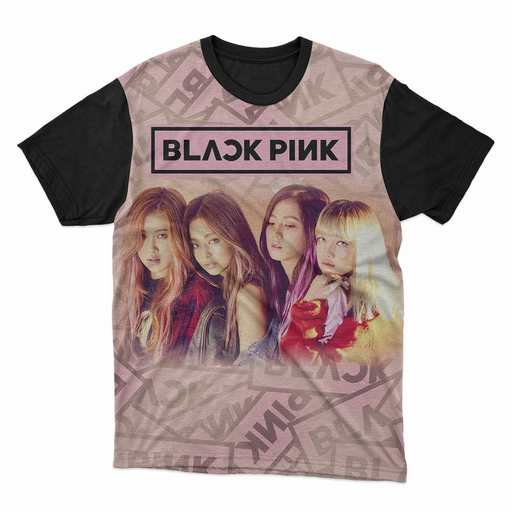 Camiseta Kpop grupo Blackpink 