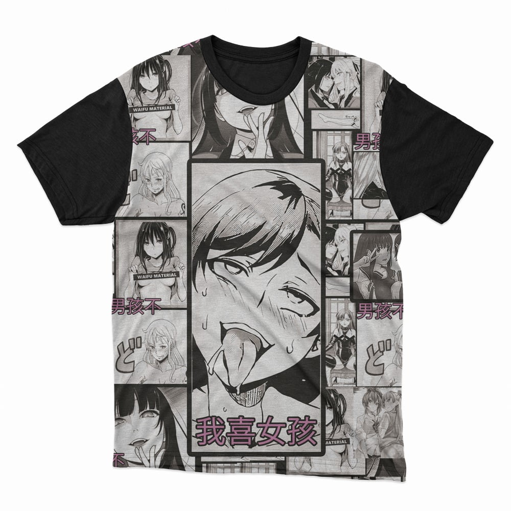 Camiseta  de anime Hentai