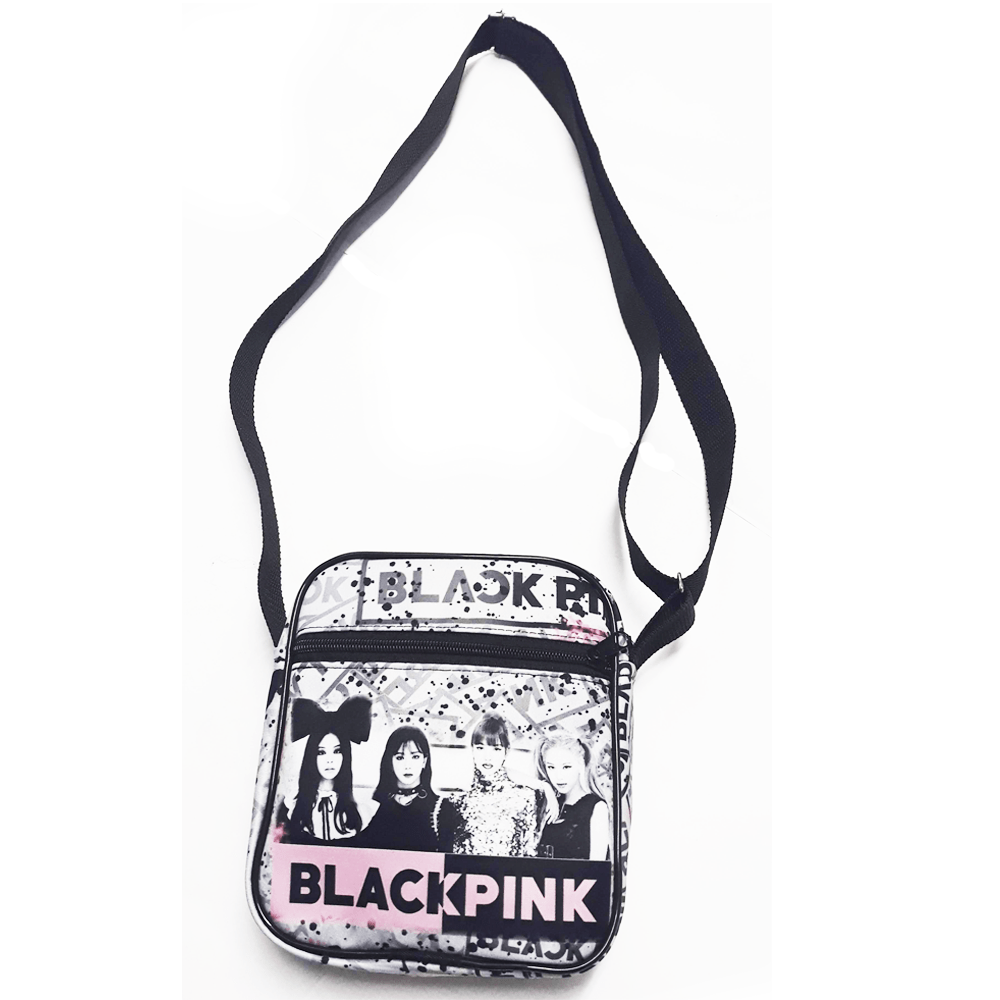 Shoulder Bag kpop  Black Pink laço