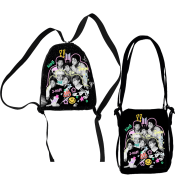Mochila 3 em 1 BTS Mochila 3 em 1 BTS