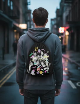 Mochila 3 em 1 BTS Mochila 3 em 1 BTS