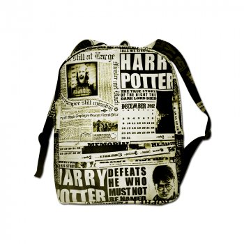 Mochila escolar Harry Potter Jornal