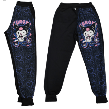 Calça de moletom Kuromi 