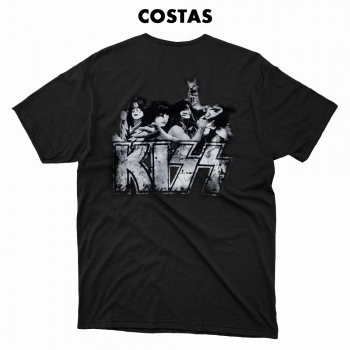 Camiseta Rock Kiss