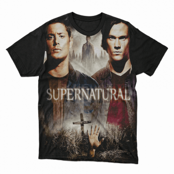 Camiseta série Supernatural fire