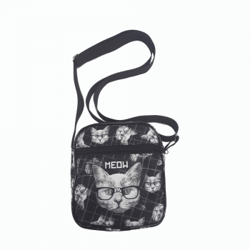 Shoulder Bag desenho Gato 